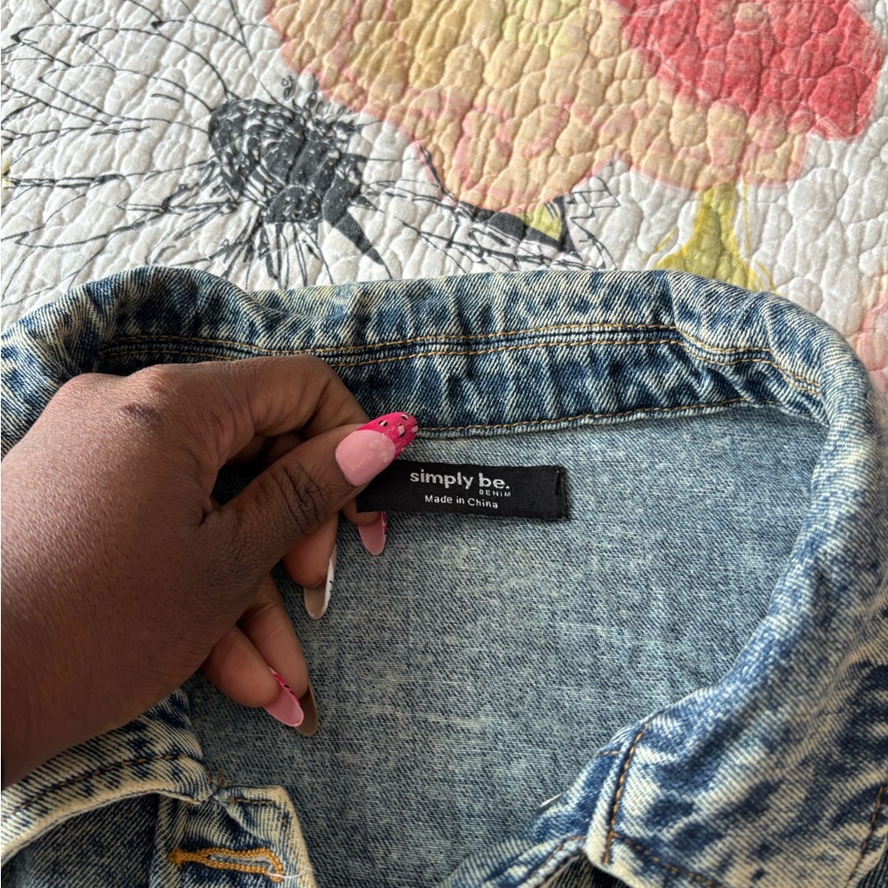 Simply Be Denim Women's Jean jacket